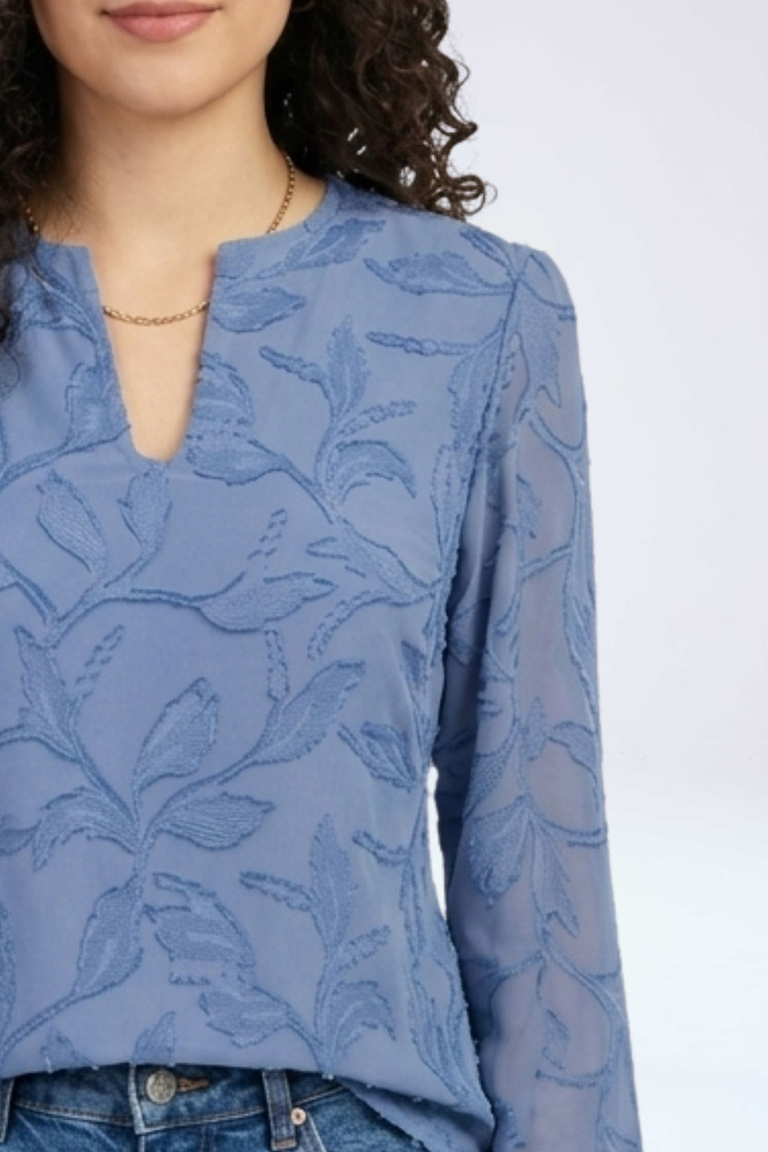 Blusa Raquel Celeste cielo para mujer