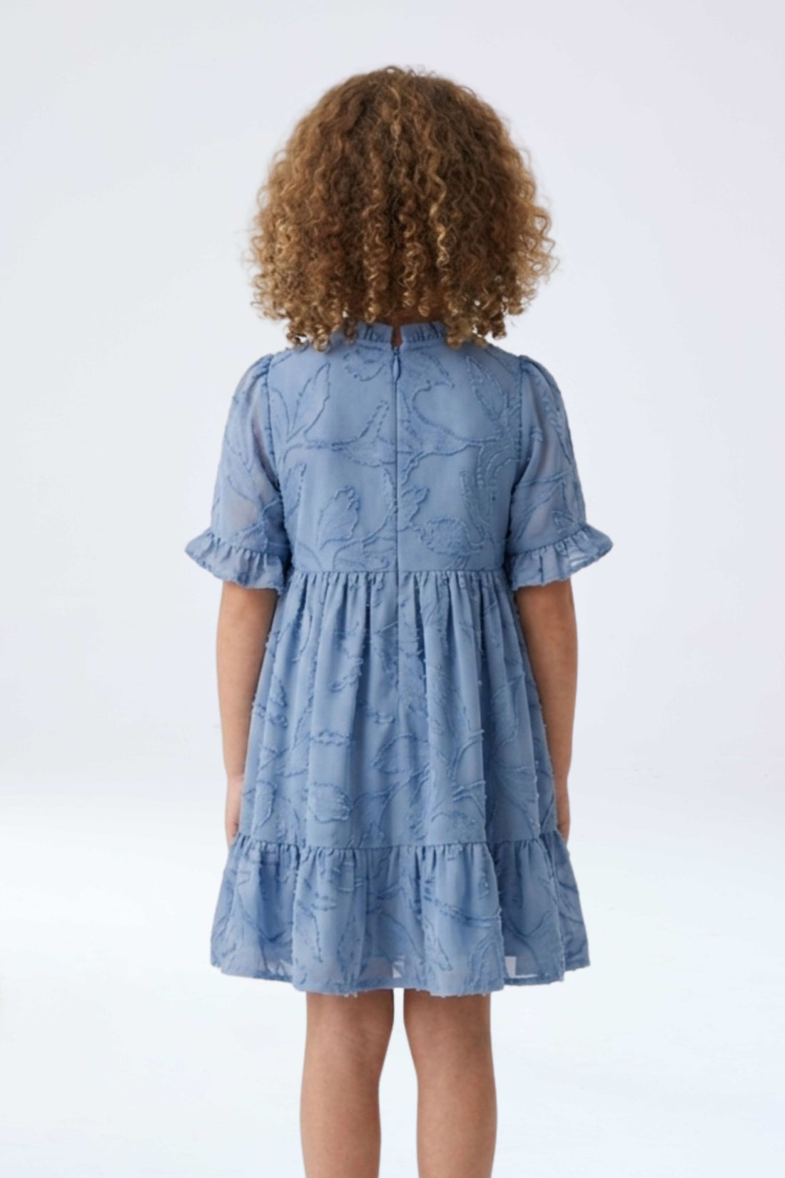 Vestido niña Celeste cielo