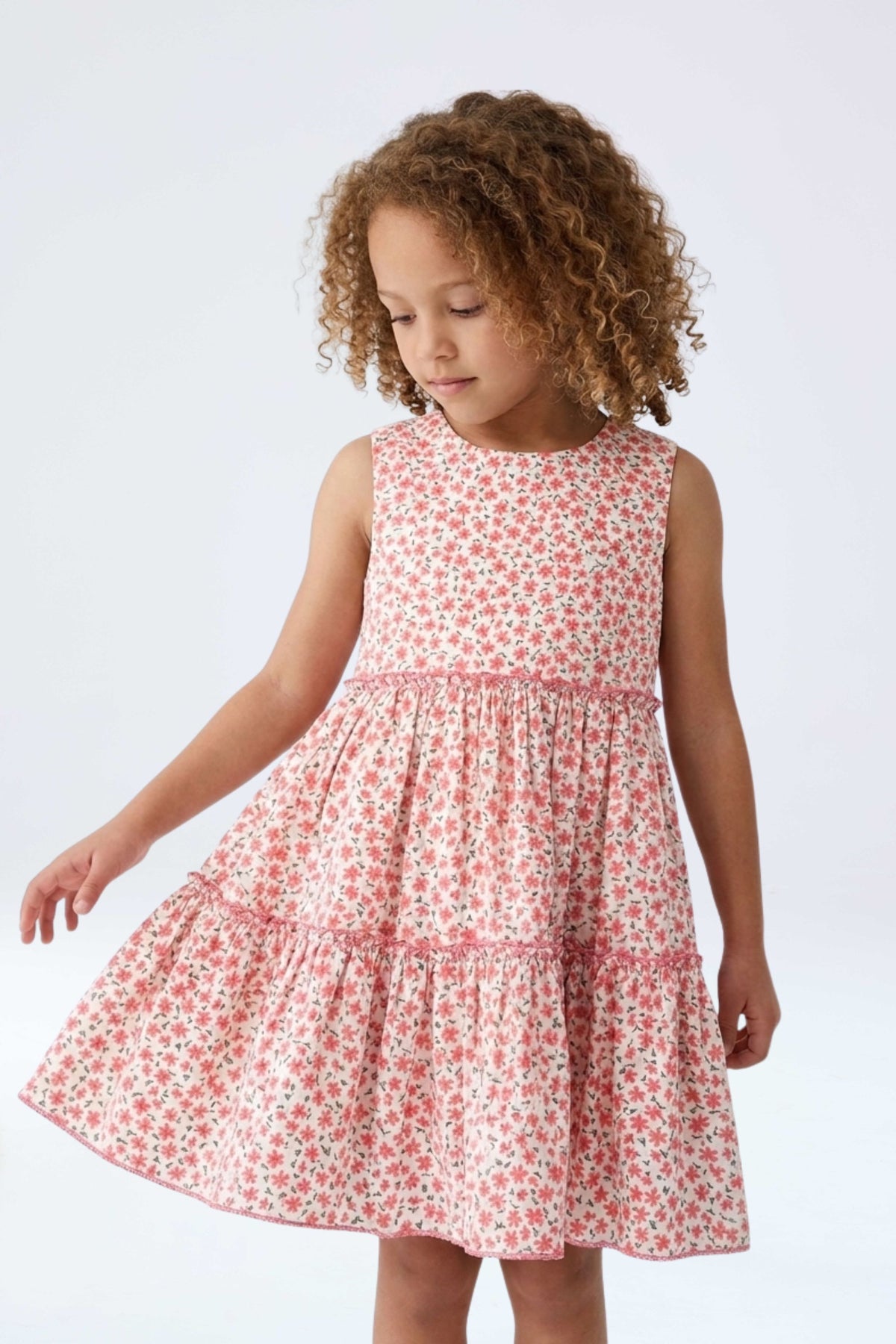 Vestido de algodón para niña