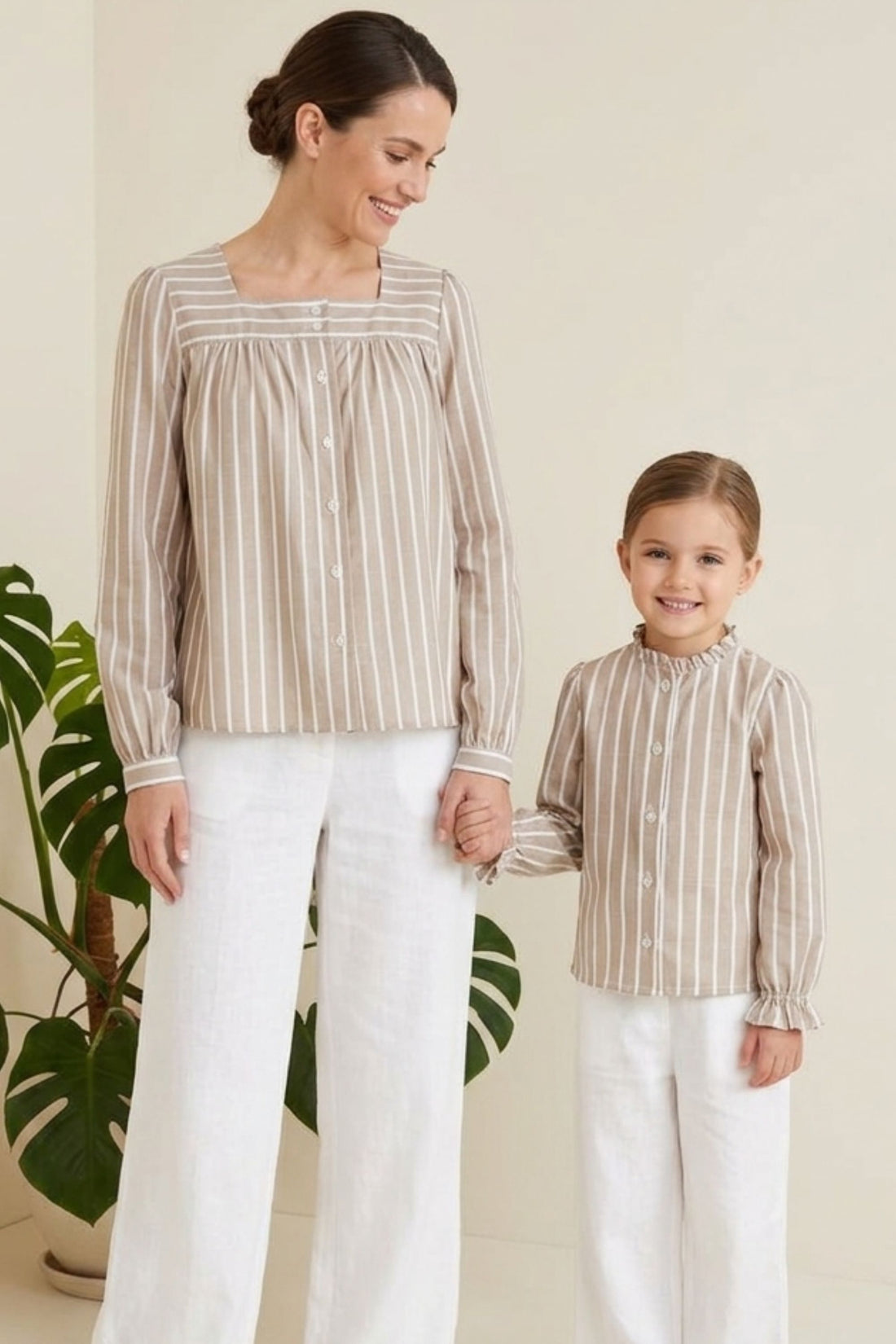 Blusa Luisa listada para niñas