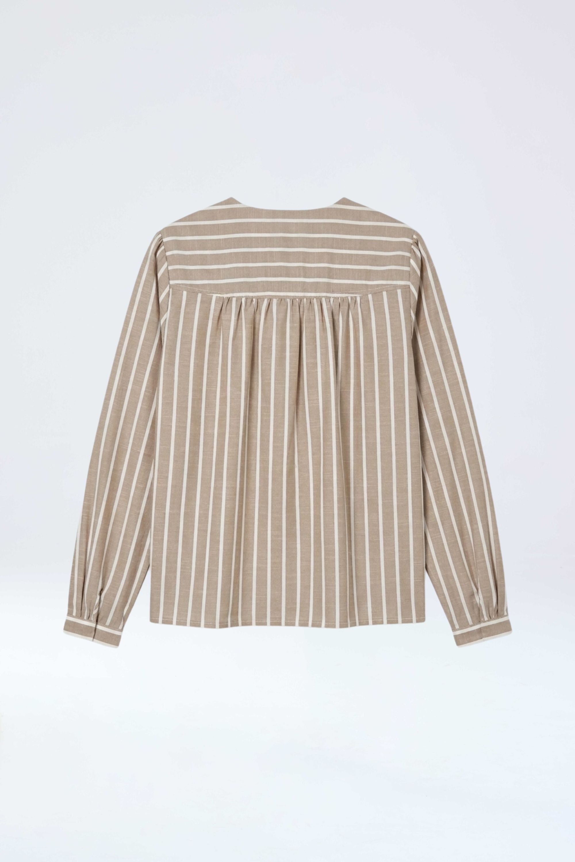 Blusa Luisa listada para mujer