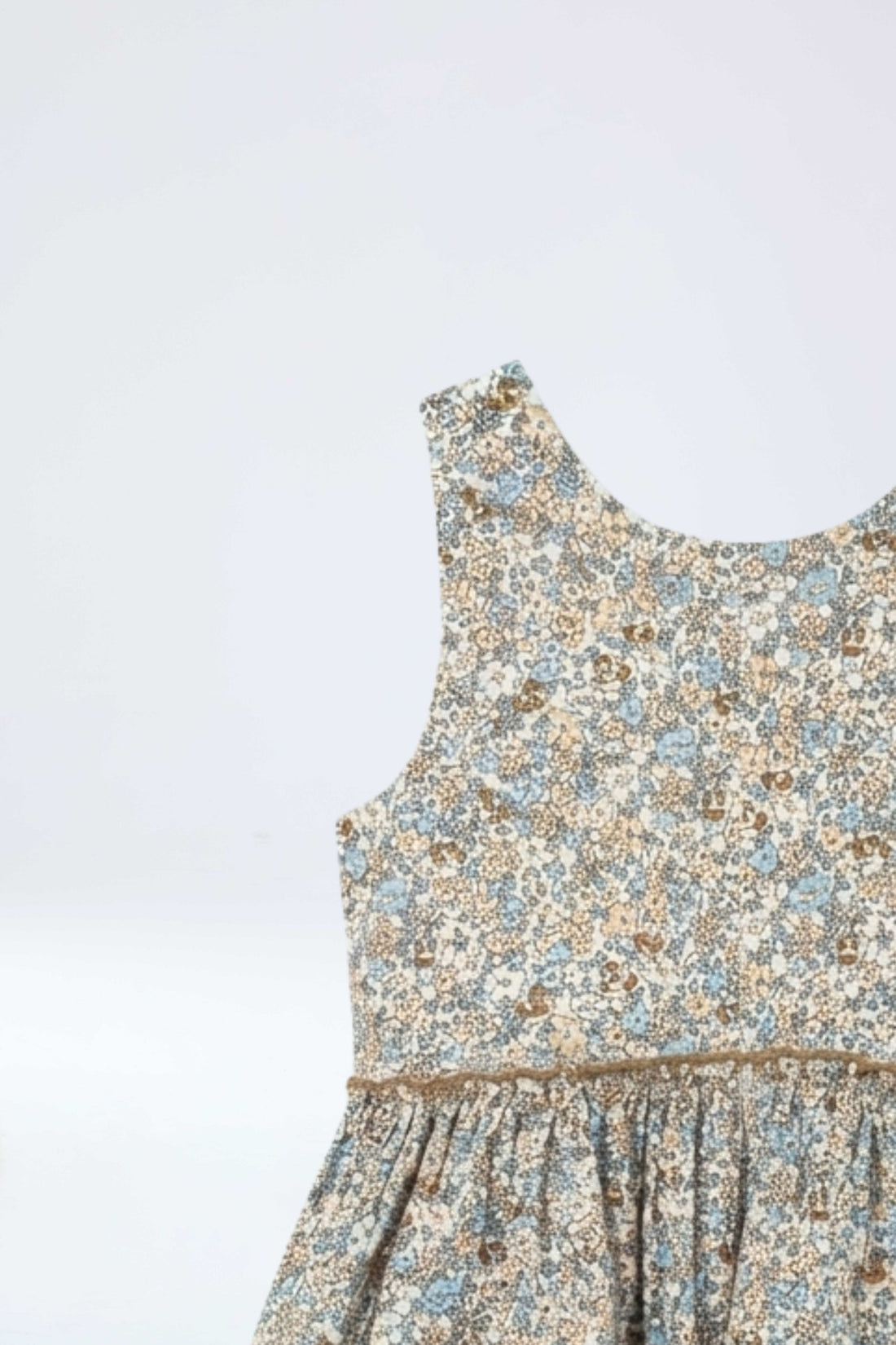 Vestido estampado floreado para niñas