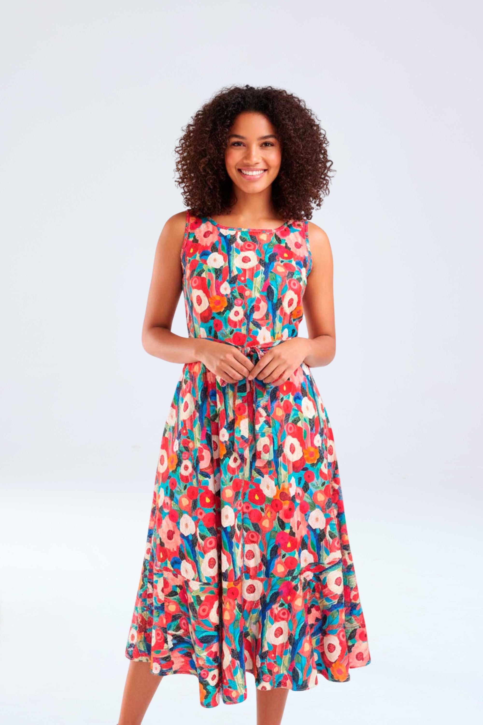 Vestido mujer floreado