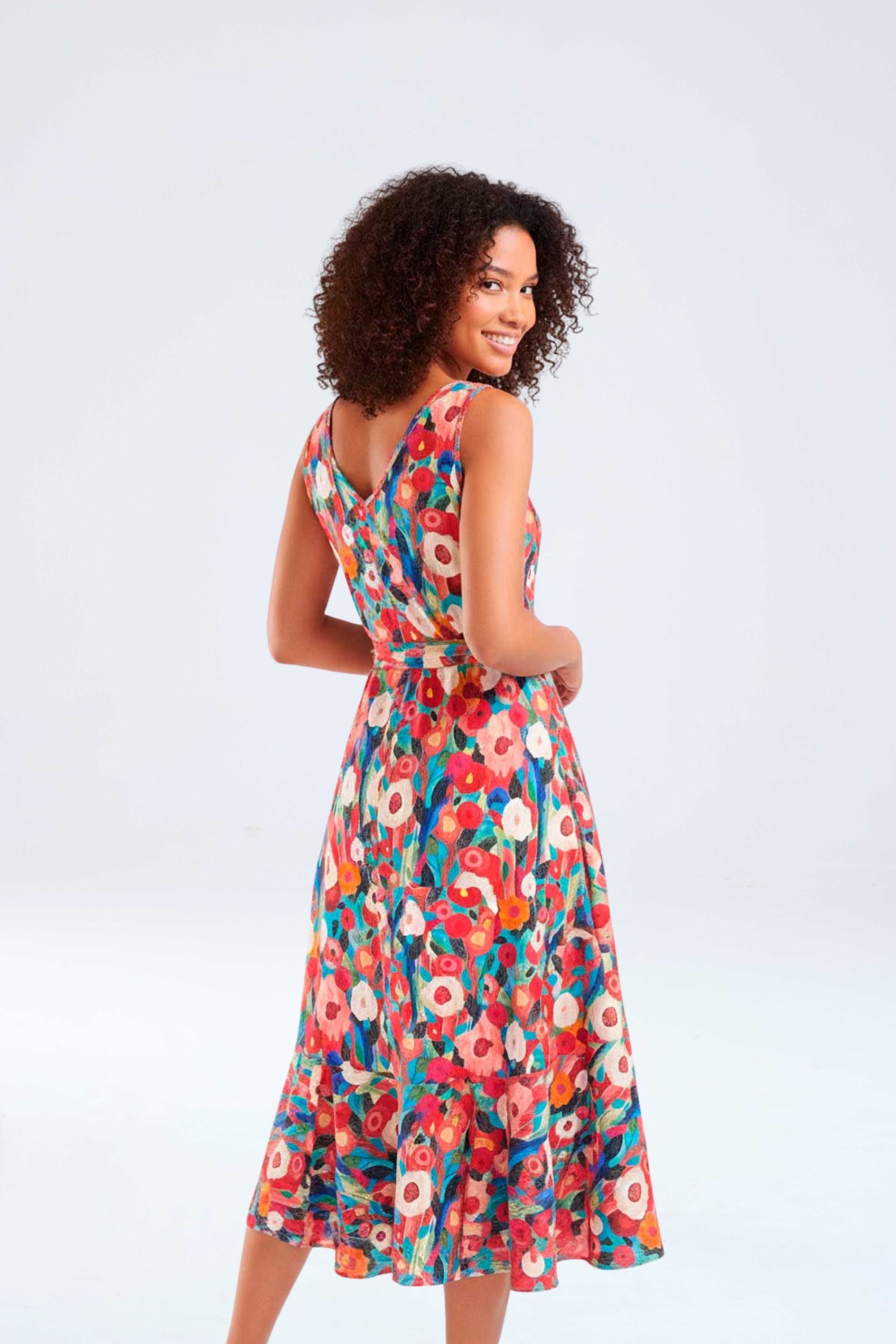 Vestido mujer floreado