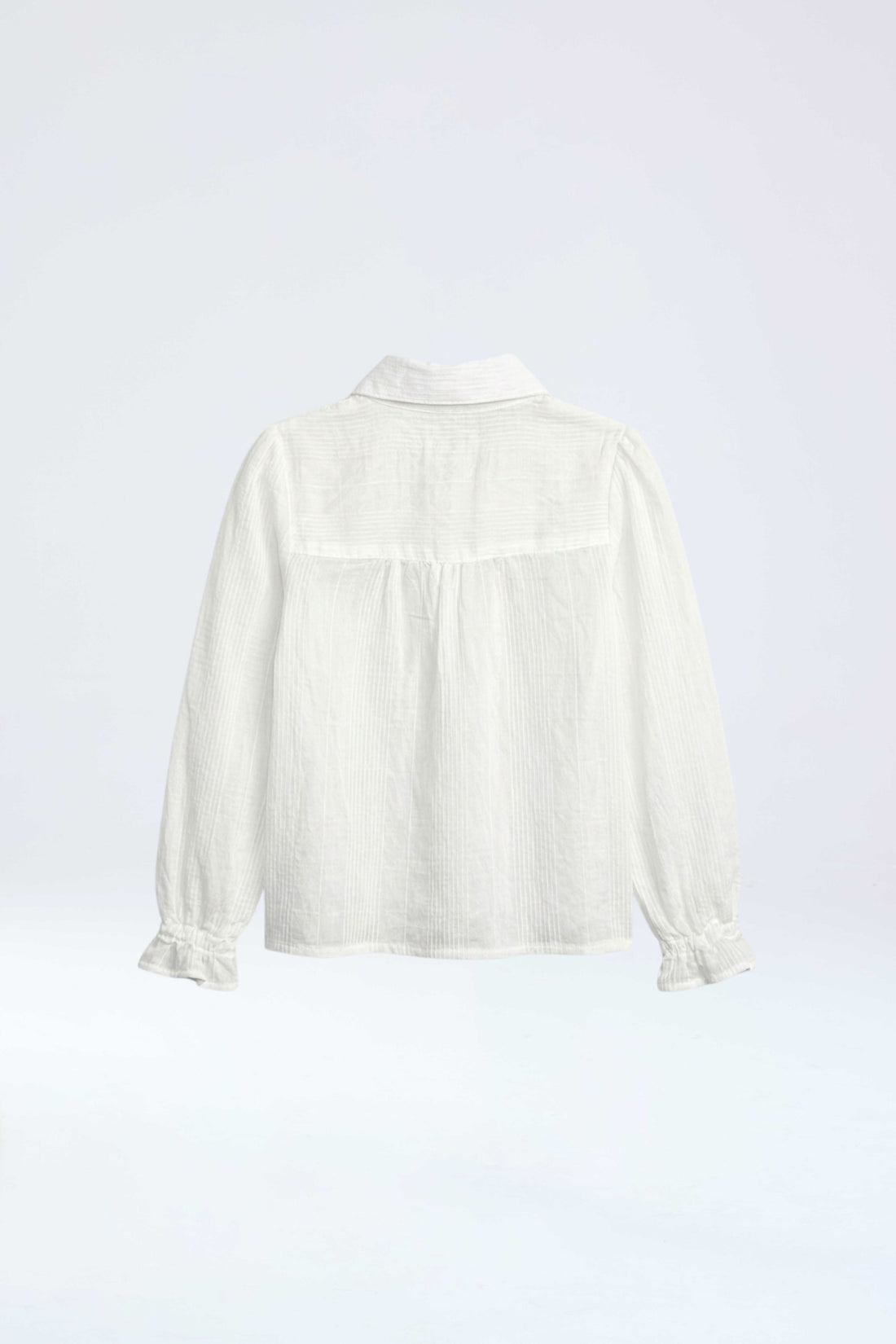 Blusa ivory manga larga niñas